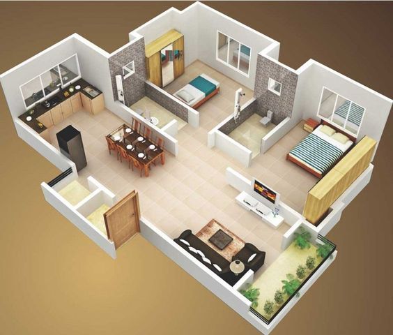 Designing the Perfect 2 BHK House Plan